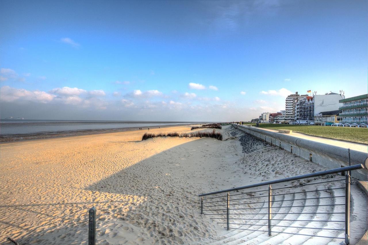 Duhnentraum Bestlage Am Sandstrand, Balkon,Meerblick, Parkplatz, Aufzug, Wlan, Bettwaesche,Handtuecher,Netflix Uvm Cuxhaven Extérieur photo