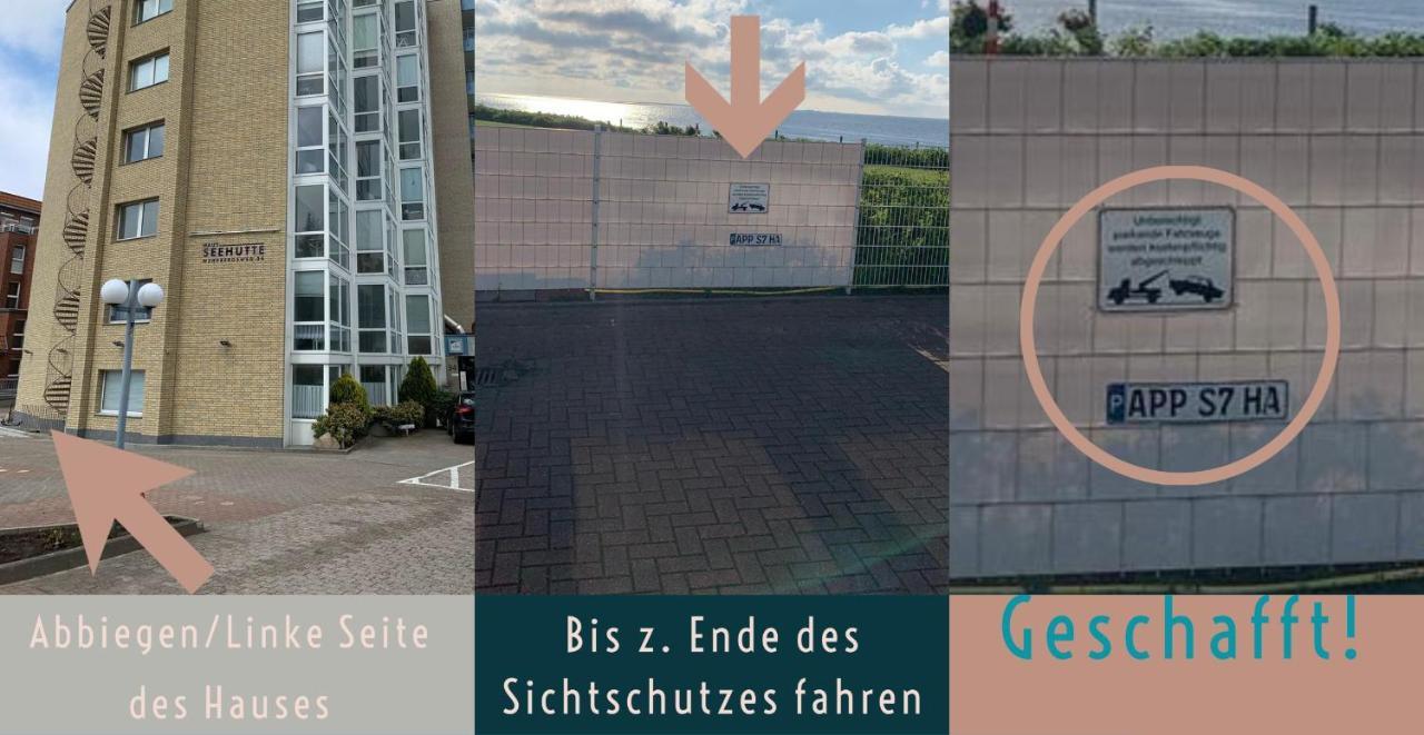 Duhnentraum Bestlage Am Sandstrand, Balkon,Meerblick, Parkplatz, Aufzug, Wlan, Bettwaesche,Handtuecher,Netflix Uvm Cuxhaven Extérieur photo