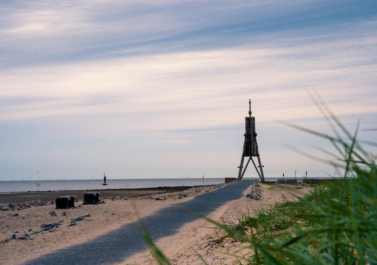 Duhnentraum Bestlage Am Sandstrand, Balkon,Meerblick, Parkplatz, Aufzug, Wlan, Bettwaesche,Handtuecher,Netflix Uvm Cuxhaven Extérieur photo